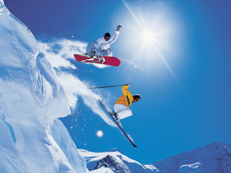 Ski resorts with parties included in 2015